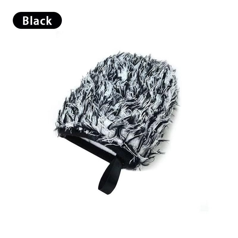 SEAMETAL Super Soft Car Microfiber Wheel Detailer Wash Glove Thickening Two-Sided Car Detailing Pocket Mitt Car Wash Products