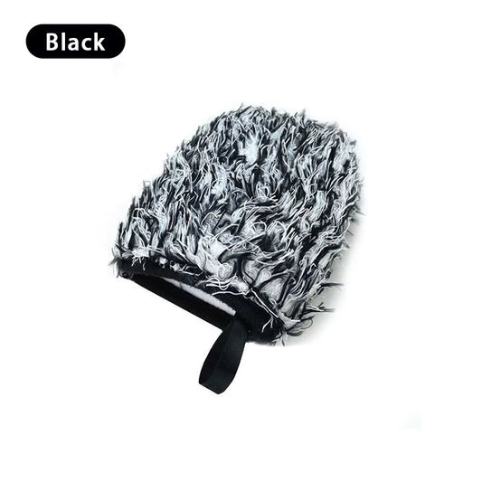 SEAMETAL Super Soft Car Microfiber Wheel Detailer Wash Glove Thickening Two-Sided Car Detailing Pocket Mitt Car Wash Products