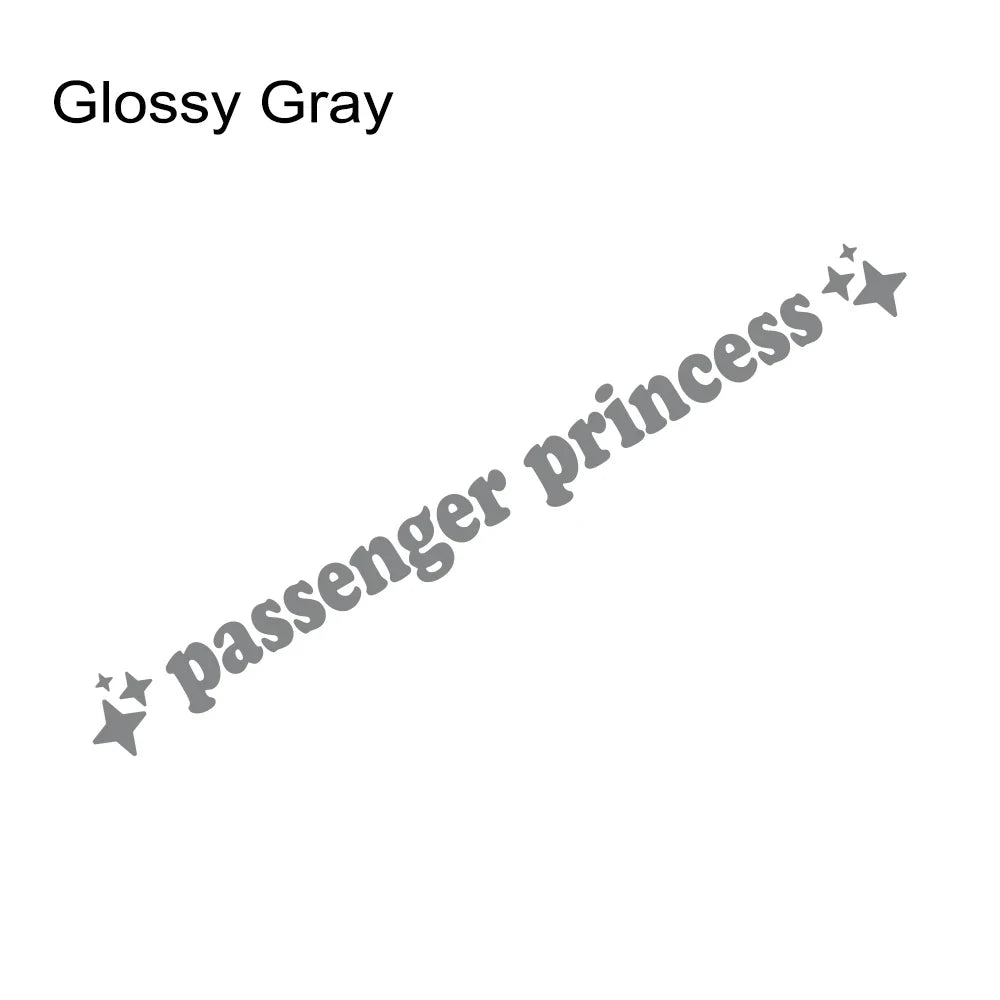 Car Sticker Creative Passenger Princess Rearview Mirror Decor Decal Vinyl Film Decoration Cover Auto DIY Para Tuning Accessories