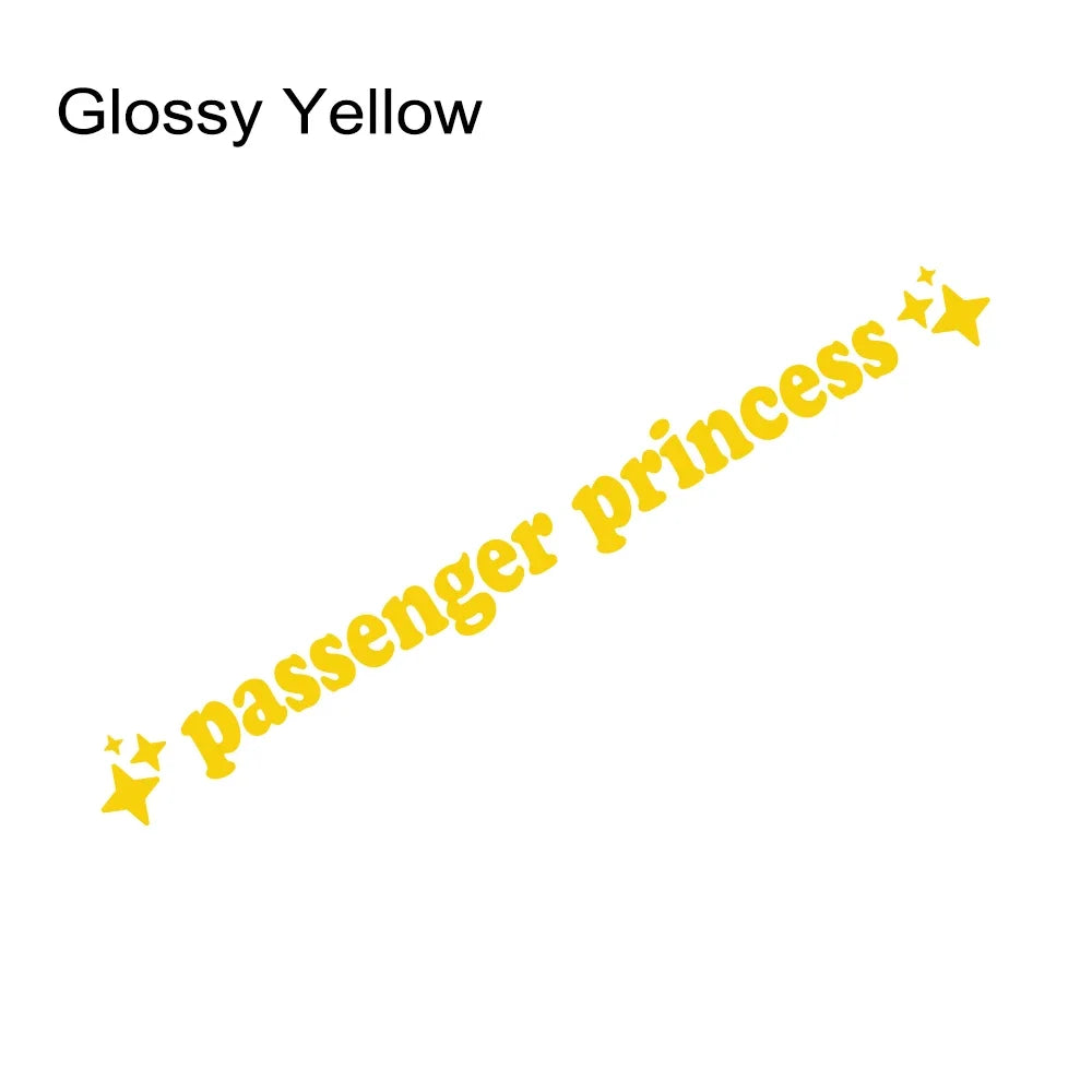 Car Sticker Creative Passenger Princess Rearview Mirror Decor Decal Vinyl Film Decoration Cover Auto DIY Para Tuning Accessories