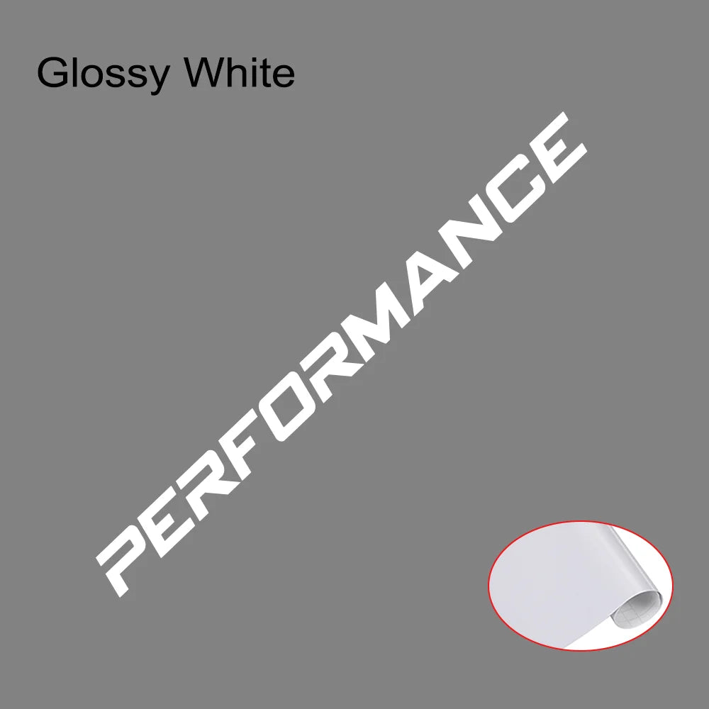 Car Front Windshield Sticker Graphics Performance Windscreen Decor Decal Vinyl DIY Wraps Decoration Auto Para Tuning Accessories