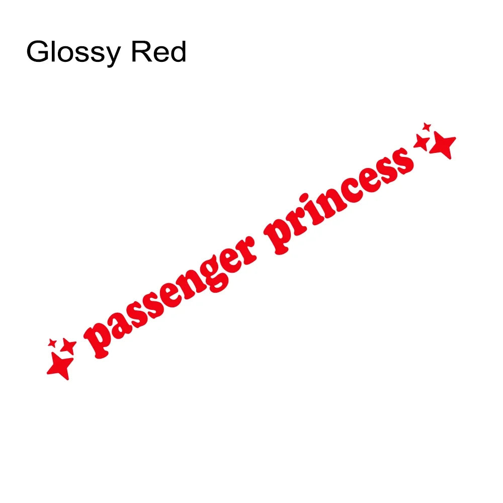 Car Sticker Creative Passenger Princess Rearview Mirror Decor Decal Vinyl Film Decoration Cover Auto DIY Para Tuning Accessories