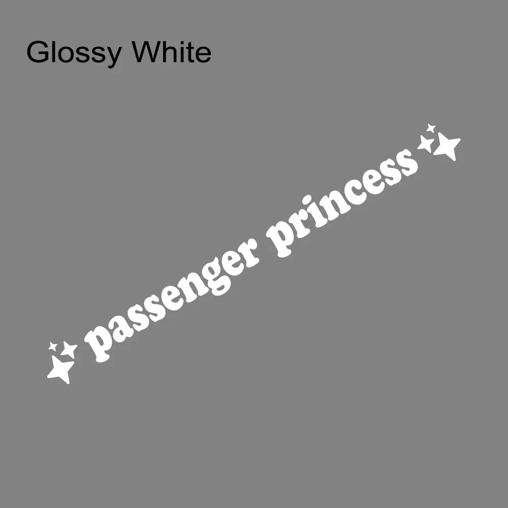 Car Sticker Creative Passenger Princess Rearview Mirror Decor Decal Vinyl Film Decoration Cover Auto DIY Para Tuning Accessories