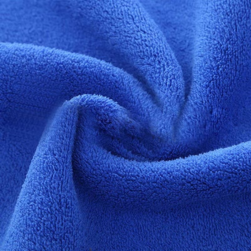 Microfiber Car Towel Double-Sided Super Absorbent Car Wash Towel Drying Cloth Car Detailing Glass Towel Cleaning Products