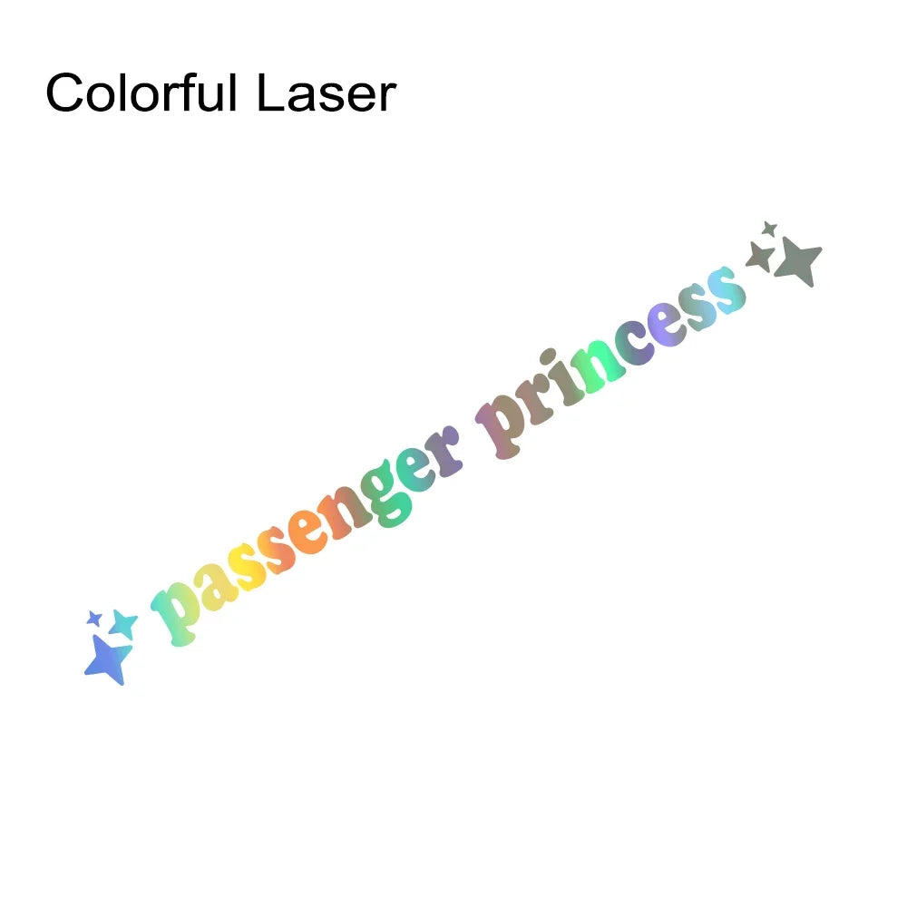 Car Sticker Creative Passenger Princess Rearview Mirror Decor Decal Vinyl Film Decoration Cover Auto DIY Para Tuning Accessories