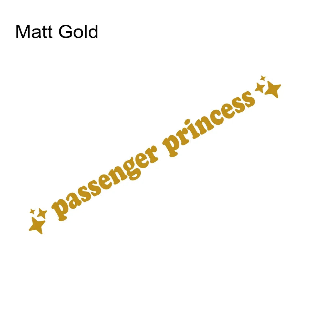 Car Sticker Creative Passenger Princess Rearview Mirror Decor Decal Vinyl Film Decoration Cover Auto DIY Para Tuning Accessories
