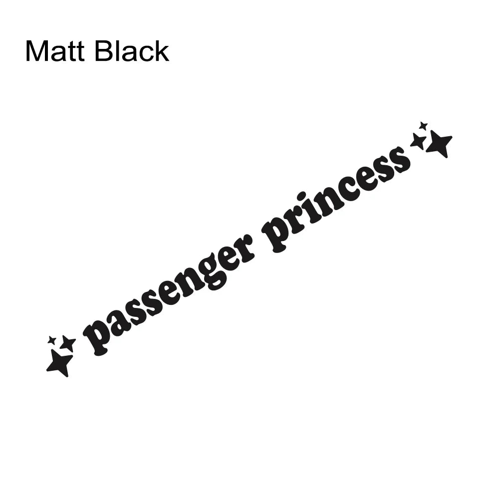 Car Sticker Creative Passenger Princess Rearview Mirror Decor Decal Vinyl Film Decoration Cover Auto DIY Para Tuning Accessories