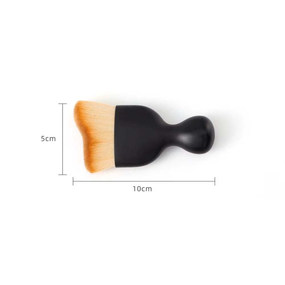 Ultra Soft Dust Brush Curved Design Car Interior Cleaning Brush Car Detailing Brush Air Conditioning Outlet Car Cleaning Tools
