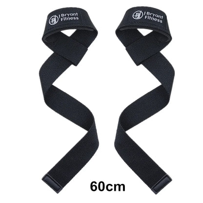 1 Pair Gym Lifting Straps Fitness Gloves Anti-Slip Hand Wraps Wrist Straps Support for Weight Lifting Powerlifting Training