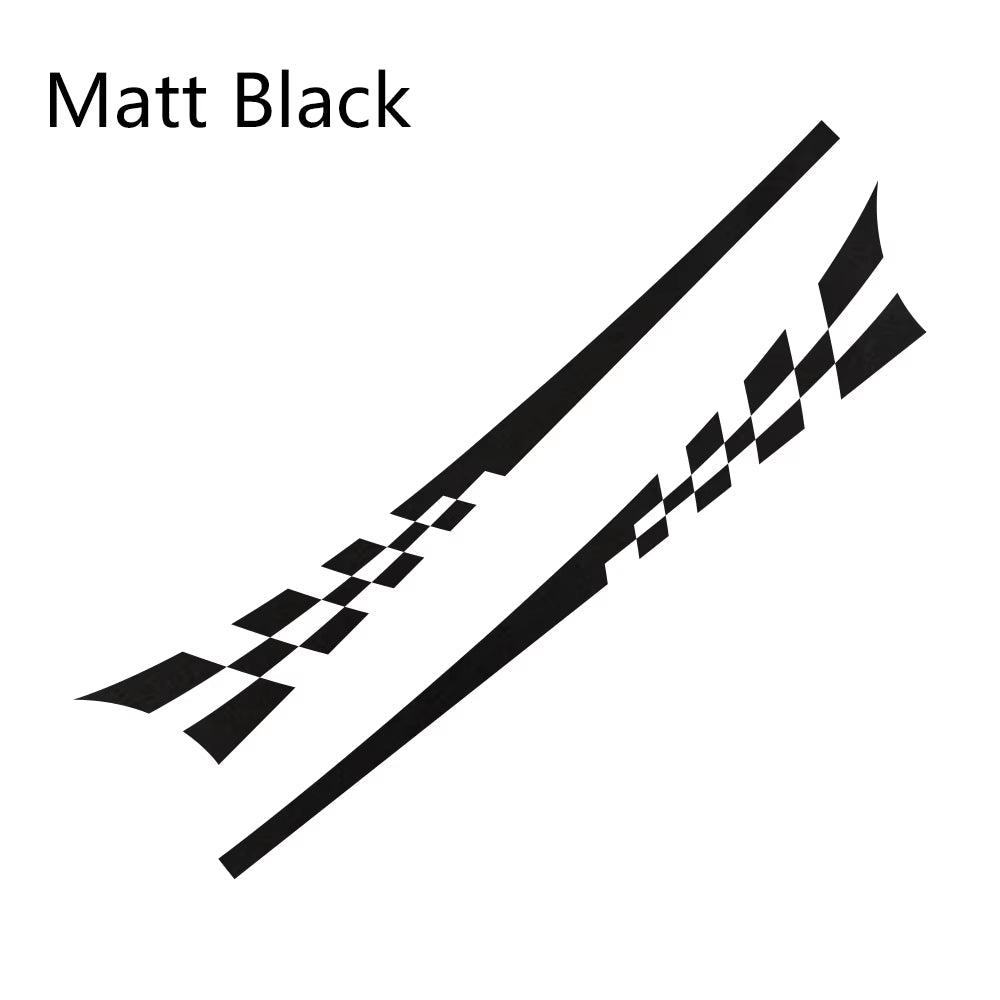 2Pcs/Lot 220X25Cm Car DIY Both Sides Stickers Race Stripes Camouflage Automobiles Products Car Wrap Vinyl Film Car Accessories
