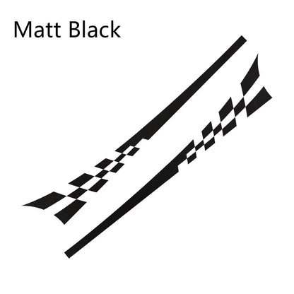 2Pcs/Lot 220X25Cm Car DIY Both Sides Stickers Race Stripes Camouflage Automobiles Products Car Wrap Vinyl Film Car Accessories